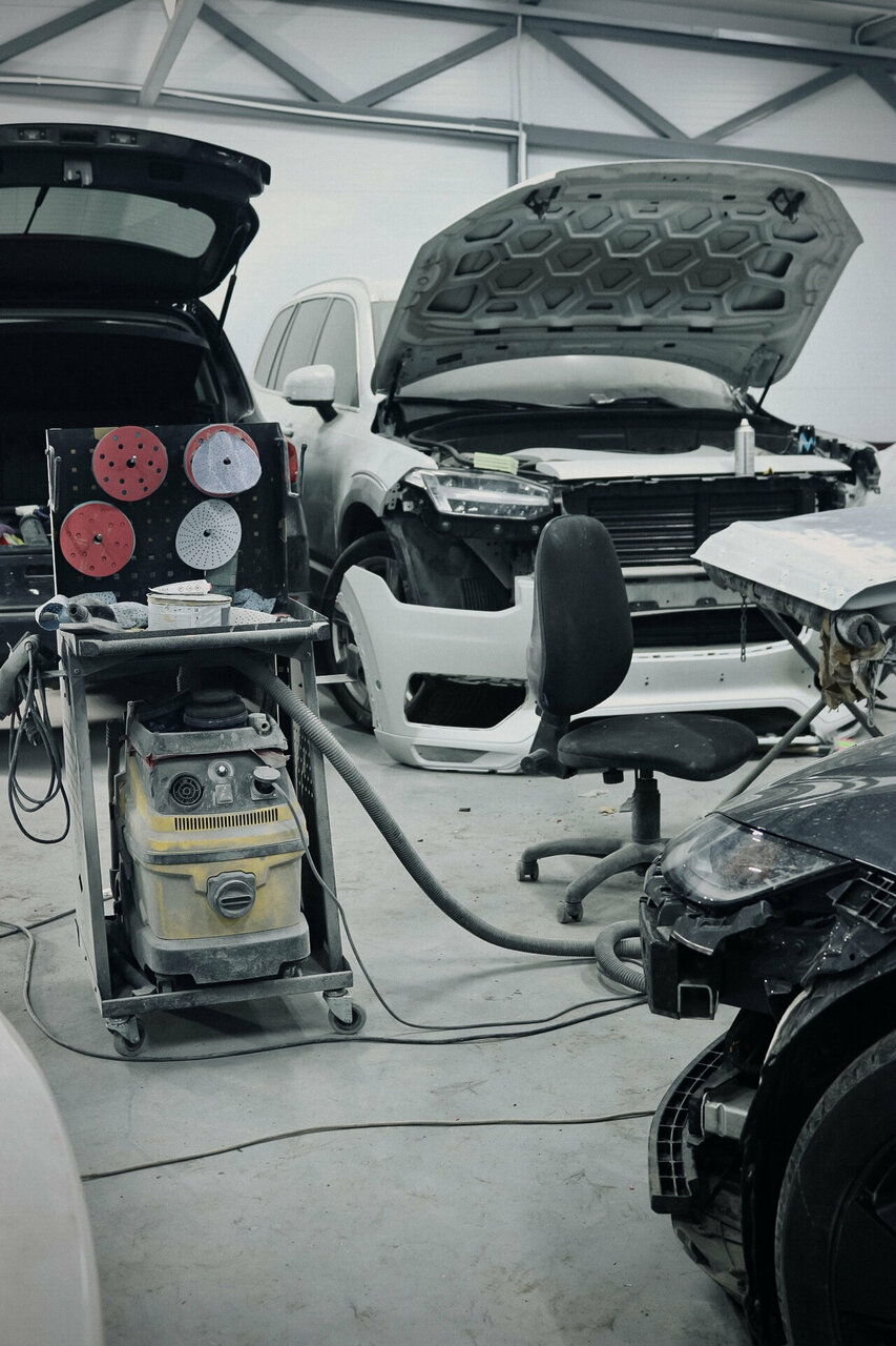 Ремонт кузовных деталей авто