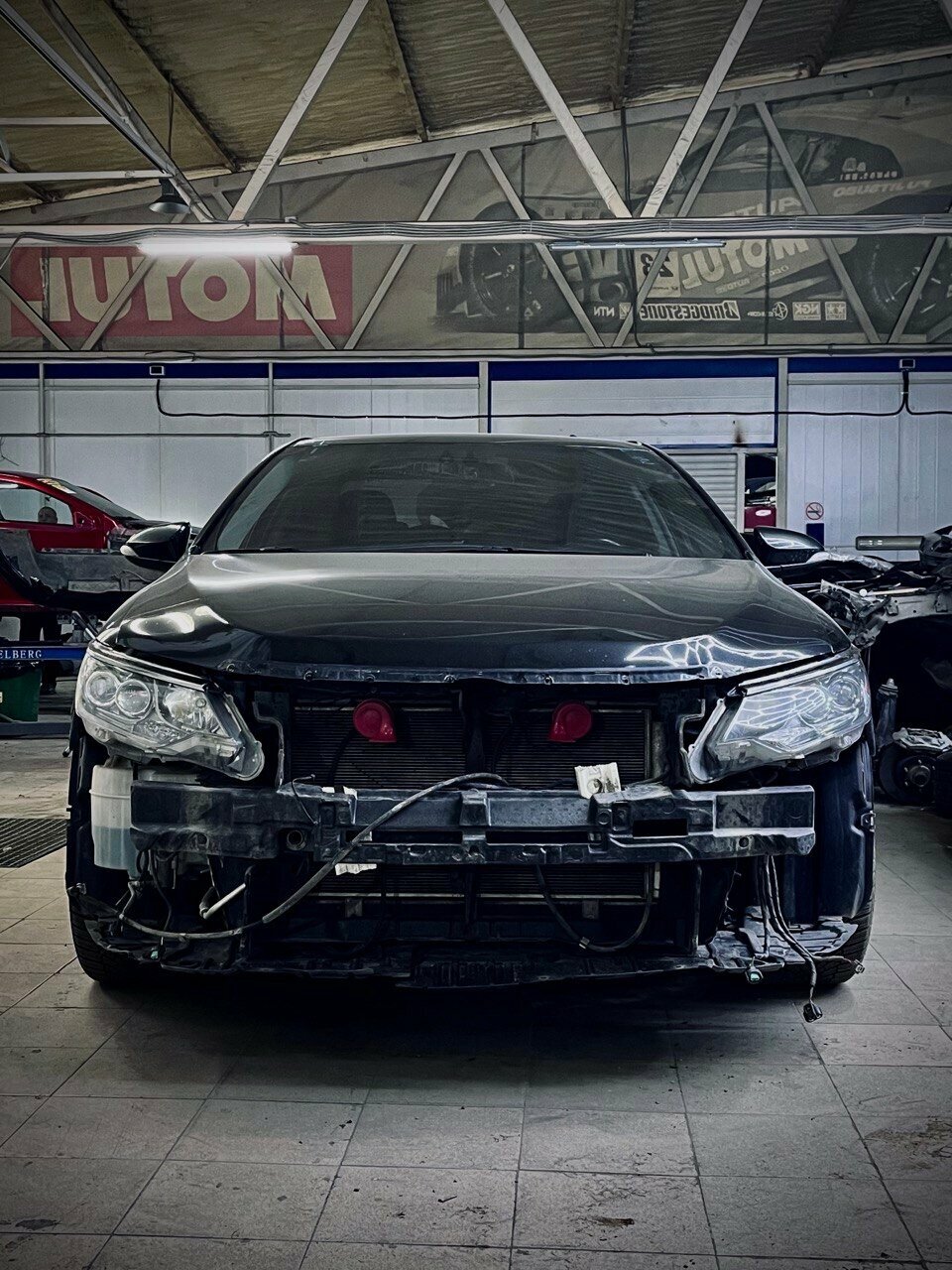 Покраска крыши